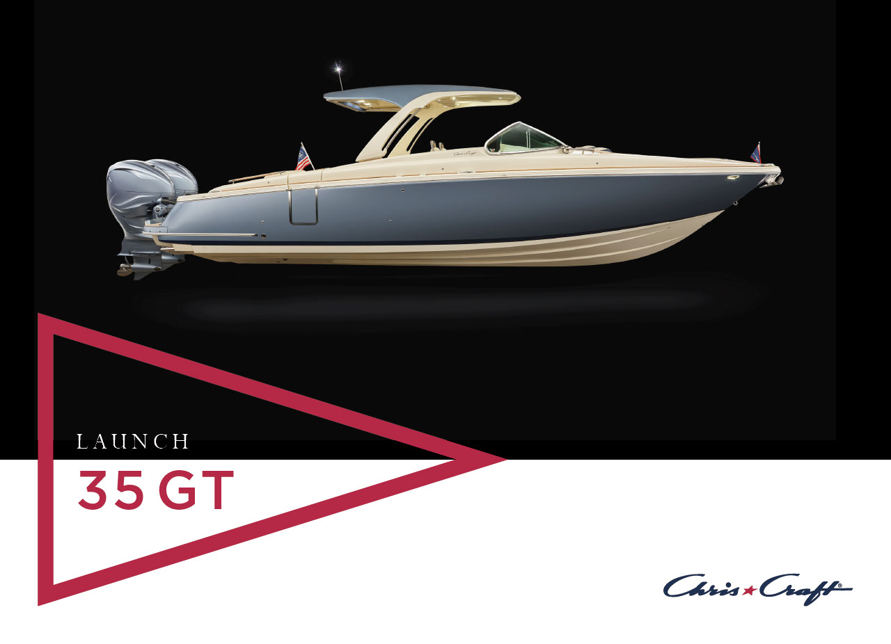 Launch 35 GT Outboard Brochure