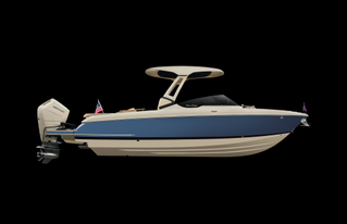 Sportster 28 Outboard Hero Side Profile