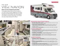 View & Navion Sales Sheet 2027
