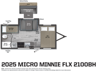 Micro Minnie FLX 2100BH Floorplan-25