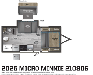 Micro Minnie 2108DS Floorplan-25