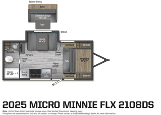 Micro Minnie FLX 2108DS Floorplan-25