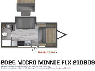 Micro Minnie FLX 2108DS Floorplan-25