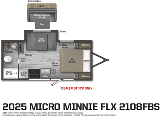 Micro Minnie FLX 2108FBS Floorplan-25